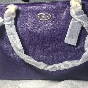 Violet coach bag